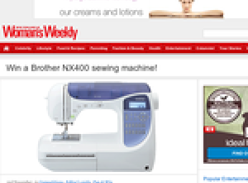 Win a Brother NX400 sewing machine!