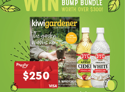 Win a Budget Bump with Kiwi Gardener and Dycs Clever Living