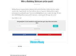 Win a Bulldog Skincare prize pack