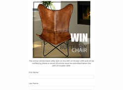 Win a Butterfly Chair