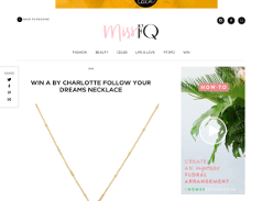 Win a By Charlotte Follow Your Dreams necklace