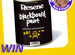 Win a can of Blackboard Paint