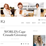 Win a cape/cardigan
