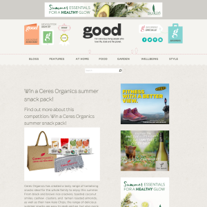 Win a Ceres Organics summer snack pack!