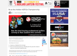 Win a chance to Be at the Holden NZPGA Championship