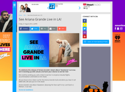 Win a chance to see Ariana Grande Live in LA