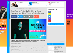 Win a chance to see Charlie Puth LIVE in Hong Kong
