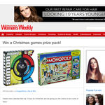 Win a Christmas games prize pack!