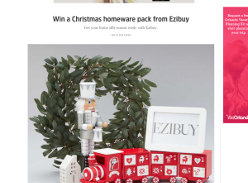 Win a Christmas homeware pack from Ezibuy