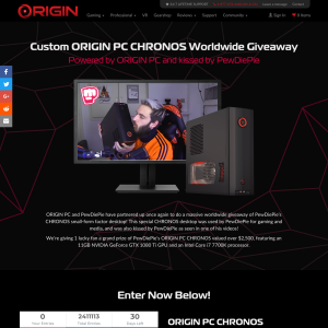 Win a CHRONOS Gaming Desktop
