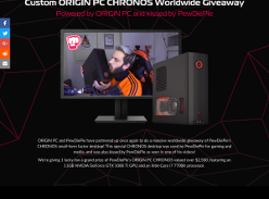Win a CHRONOS Gaming Desktop