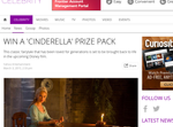 Win a Cinderella Prize Pack