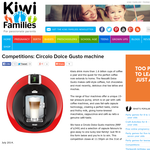 Win a Circolo Dolce Gusto machine