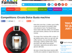 Win a Circolo Dolce Gusto machine