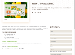Win a Citrus Care Pack