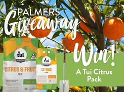 Win a Citrus Pack Tui Garden Products