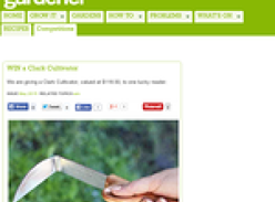 Win a Clark Cultivator