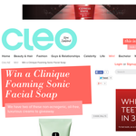 Win a Clinique Foaming Sonic Facial Soap