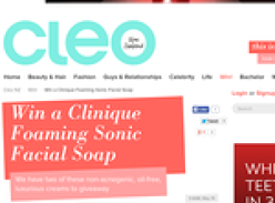 Win a Clinique Foaming Sonic Facial Soap
