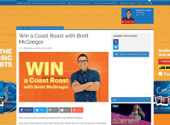 Win a Coast Roast with Brett McGregor