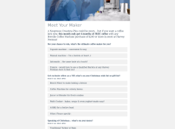 Win A Coffee Machine