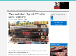 Win a collection of great DVDs this Easter weekend