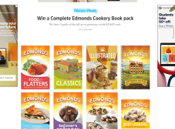 Win a Complete Edmonds Cookery Book pack