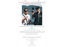 Win A Complete YouTube Studio Setup