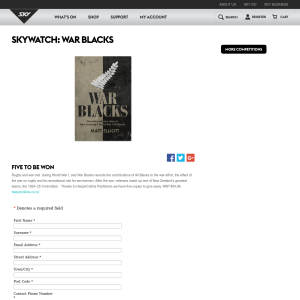 Win a copies of War Blacks