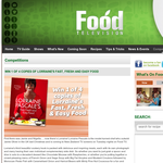 Win a copy Lorraine's Fast, Fresh and Easy Food