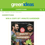 Win a copy of 1-Minute Gardener