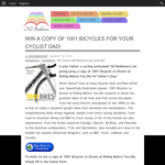 Win a copy of 1001 Bicycles to Dream of Riding Before You Die