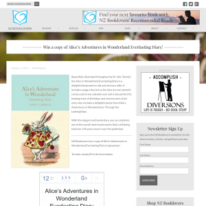 Win a copy of Alice?s Adventures in Wonderland Everlasting Diary!