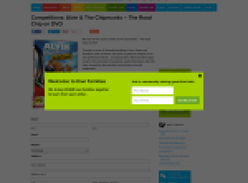 Win a copy of Alvin & The Chipmunks - The Road Chip on DVD