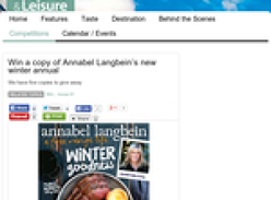 Win a copy of Annabel Langbein's new winter annual