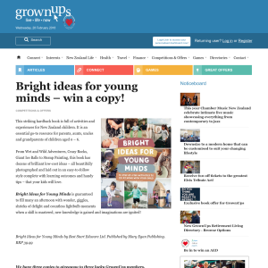 Win a copy of Bright ideas for young minds