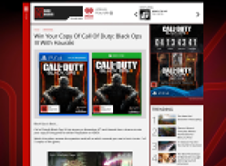 Win a Copy Of Call Of Duty: Black Ops III