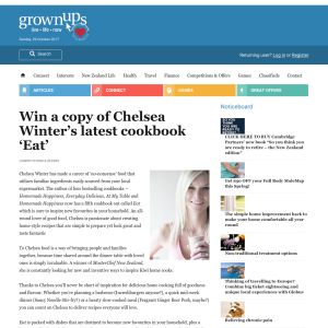 Win a copy of Chelsea Winter’s latest cookbook ‘Eat’