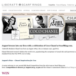 Win a copy of Coco Chanel  - Liberatti Scarf Rings