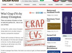 Win a copy of Crap CVs by Jenny Crompton