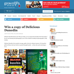 Win a copy of Delicious Dunedin