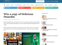 Win a copy of Delicious Dunedin