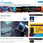 Win a copy of Destiny for PS4