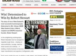 Win a copy of Determined to Win by Robert Stewart