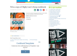 Win a copy of Digby Law's Soup cookbook