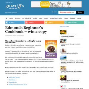 Win a copy of Edmonds Beginner?s Cookbook
