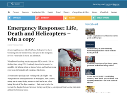 Win a copy of Emergency Response: Life, Death and Helicopters
