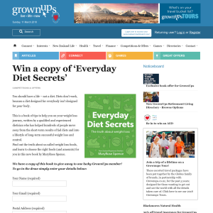 Win a copy of ‘Everyday Diet Secrets’