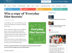 Win a copy of ‘Everyday Diet Secrets’