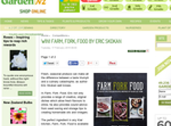 Win a copy of Farm, Fork, Food by Eric Skokan